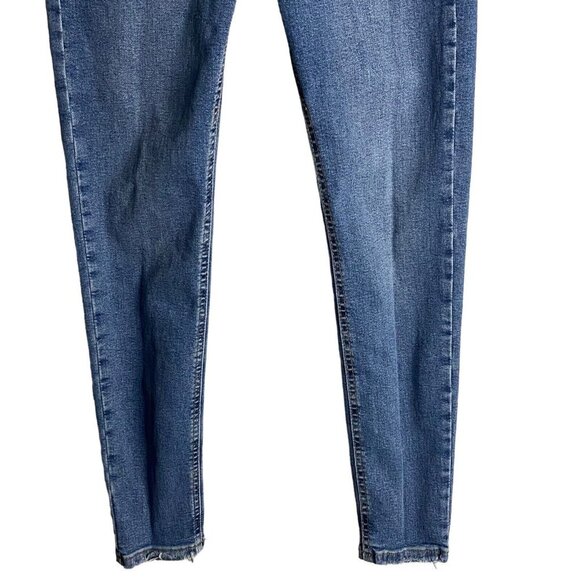 Topshop Women's Jaimie Medium Indigo Skinny Denim Jeans - Picture 3 of 9